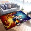 Anime Naruto 3D Printing Rug for Kitchen Doormat Bedroom Carpets for Living Room Laundry Bathroom Non-slip Floor Mat