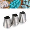 Cupcake Pastry Tips Stainless Steel Flower Nozzle Ice Cream Tool Baking Mold Icing Piping Nozzles
