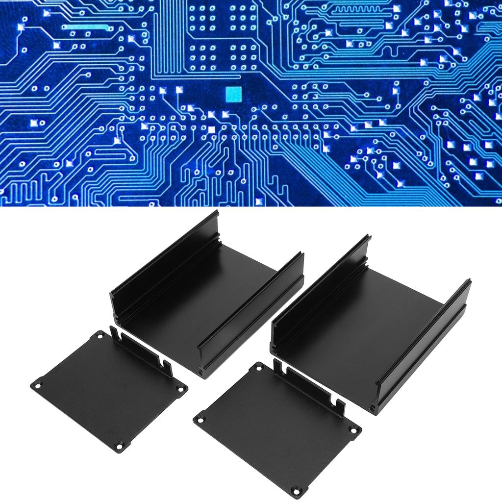 Aluminum Alloy Project Enclosure Split Electronic Power Circuit Board GPS 57x76x100mm