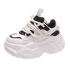 New Fashion High Platform Sneakers Women Spring Autumn Lace Up Comfort Ventilate Wedges Height Increasing Shoes Footwear