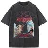 T-shirt Y2k Style Men T-shirt Harajuku Oversized Top Tee High Street Hipster Summer Streetwear Anime Clothes