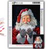 Popular 5D Diy Cross Stitch Christmas Tree Santa Snowman Painting Full Drill Cross-Stitch Crafts Kit Wall Sticker Home Decor