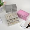 Acrylic Drawer Jewelry Storage Box for Earrings, Rings, Necklaces, Bracelets & Accessories