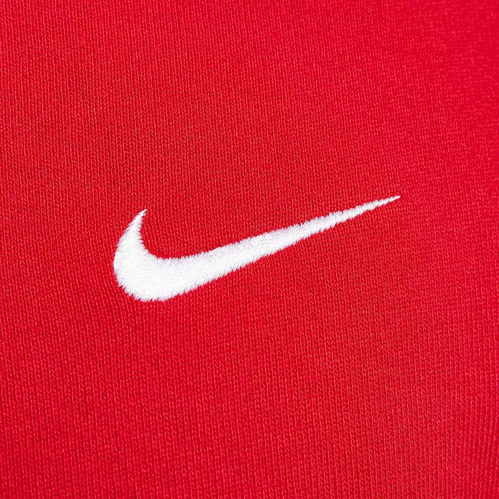 Nike Logo Color Block Fleece Sports Jacket Men Jackets University-Red IB8766-657