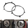 2pcs 7in Headlight Mounting Bracket Ring Lamp Holder Fits for Jeep Wrangler TJ 0718
