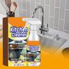 Multipurpose Kitchen Stain Remover 120m Dirt Oil Cleaning Bubble Spray Multipurpose De-greasing Powerful Cleaner For Pots Stoves