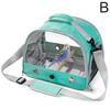 Portable Parrot Carrier Bag Bird Backpack with Perch for Birds Cage Side Window Foldable Samll Pet Travel Cage Bird Supplies