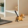 Puppy Butt Pen Holder Silly Smile Dog Pen Stand Practical Desk Organizer Corgi Gift for Dog Enthusiasts
