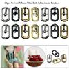 10pcs 5.5mm Doll Bags Buckles Newest Belt Buckles High Quality Tri-glide Belt Buckle  DIY Doll Belt