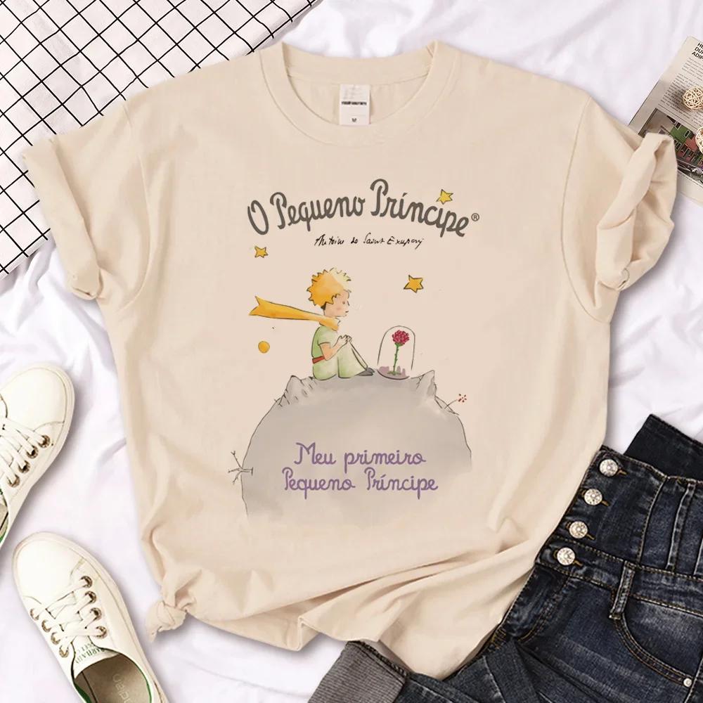 Funny the Little Prince T Shirt Tee Women Harajuku Tshirt Girl 2000s Clothing T-shirt Clothes