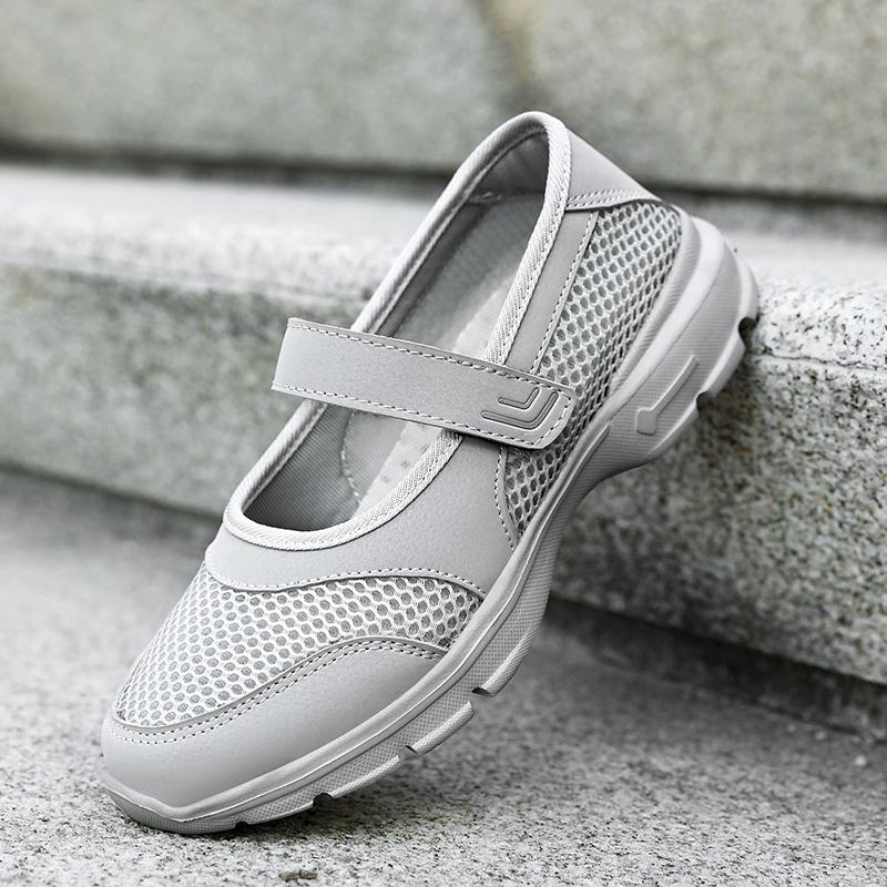 Women Flats Shoes Summer Mesh Sneakers Breathable Casual Shoes Women Loafers Lady Soft Walking Sneaker Boat Shoe Zapatos Mujer99