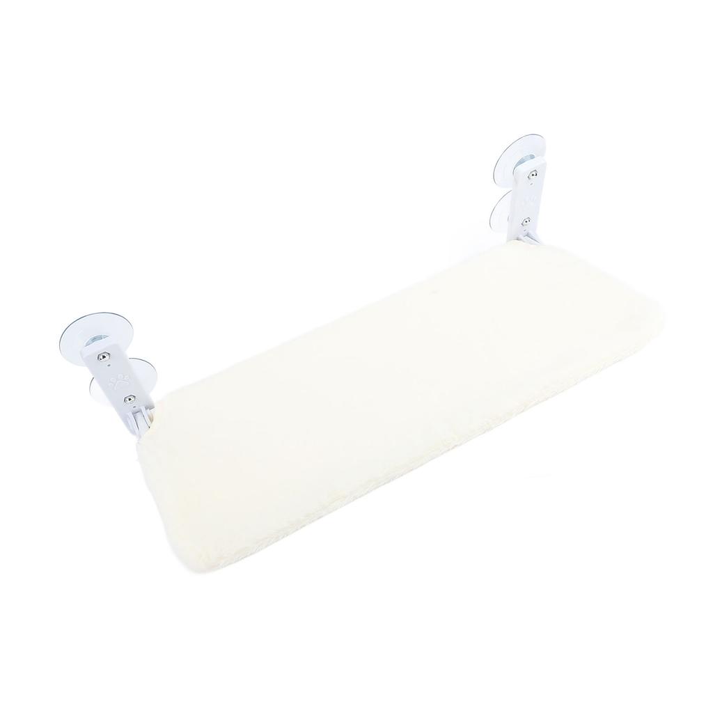 Cat Hammock with Suction Cup Stable Structure Nylon Space Saving Cat Window Perch for Home Indoor