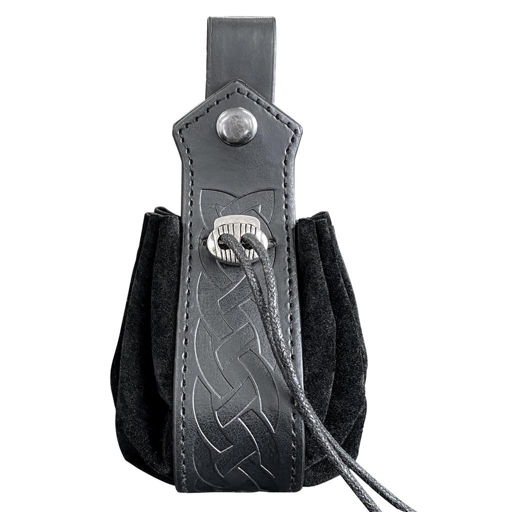 Viking Style Medieval Coin Pouch: Belt-Hanging Retro Fanny Pack
