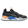 Puma RS-X Geek - Black Strong Grey Blue Unisex Sneakers 391174-04
