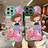 Phone Case Soft Rubber TPU Cellphone Casing Full Cover Camera Protection Design Shockproof Cover for Samsung