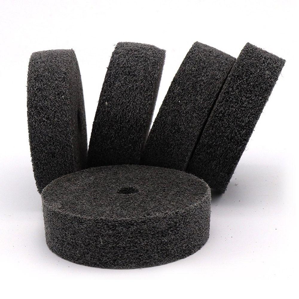 Anti-clogging 3-inch Grinding Bench Grinder Nylon Polisher Pad Polishing Wheel Fiber Buffing Wheel