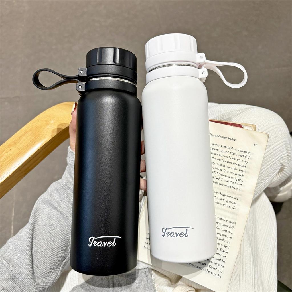 High Quality Stainless MYEEDA Water Bottle 1 Liter Stainless Steel Bottle Thermos Water Bottle 1000ml Water Bottle Easy To Wash Stylish Lightweight