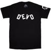 Devo T-Shirt: Booji Boy (Black) (Sleeve Print) OFFICIAL NEW