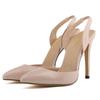 Women 11cm Sexy High Heels Sandals Pumps Pointed Toe Stilettos Patent Leather Shoes