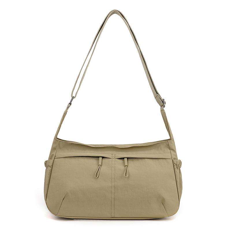 New Fashionable Large-capacity Messenger Bag Trendy Versatile Waterproof Nylon Bag Women's Simple Shoulder Bag