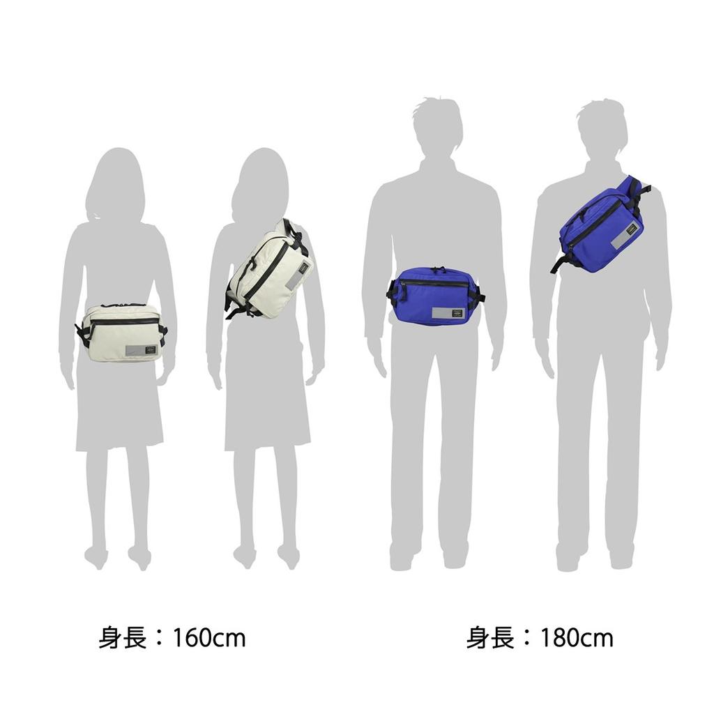 RAYS Waist Bag [Porter] 831-16116 White/70