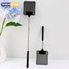 1 Pack Of Black Creative Fly Swatter Mosquito Swatter Stainless Steel Expansion Design Fly Repellent Supplies