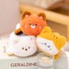 Fun Doll Flip Animal Pendant Cute Cute Pet Plush Toy Bag Keychain Cartoon Doll Bag Hanging Decoration