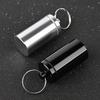 Mini Metal Waterproof Alloy Pill Box Case Bottle Drug Holder Container