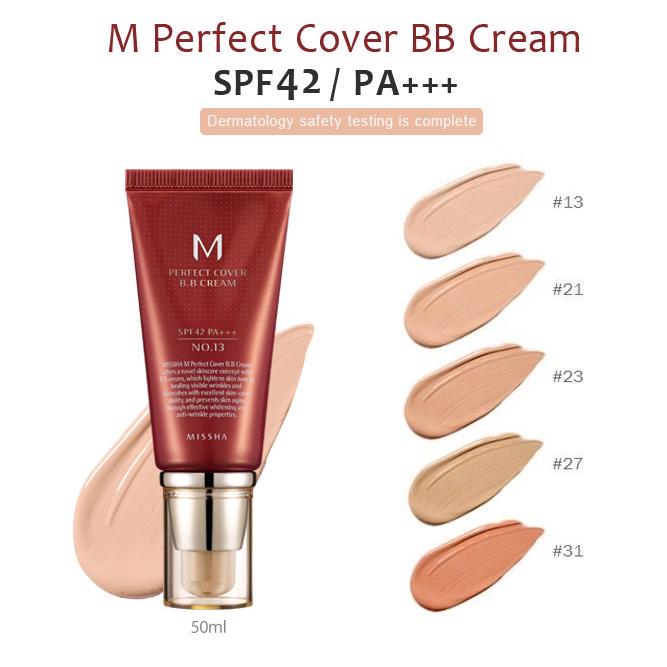 MISSHA M Perfect Cover BB Cream SPF42 PA+++ 50ml