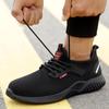 Labor Shoes Men's and Women's Summer Steel Baotou Anti-smashing and Puncture-proof Safety Shoes Protective Shoes
