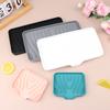 Kitchen Sink Sponge Holder Silicone Soap Dish Soap Holder Self Draining Anti-Slip Storage Rack Bathroom Supplies