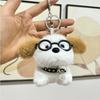Cute Plush Dog Keychain With Soft Pp Cotton Ideal For Kids And Decor Home