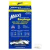 Macks Pillow Soft Silicone Earplugs 200 Pairs Transparent Mack's NRR22#1