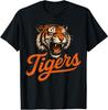 Retro Tigers Throwback Style Classic Gift For Men Women Kids T-Shirt