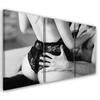 Three Piece Picture Canvas Print Sexy Couple Body