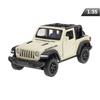 Model 1:35 RMZ Jeep Wrangler Rubicon 2021 Convertible, Cream