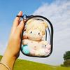 Clear Transparent Storage Case 10cm Doll Doll Display Box Gift Outdoor Bag  10cm Cotton Doll