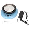 Mini Pottery Wheel Detachable Basin Electric Clay Machine for Children Beginners Blue 100‑240V EU