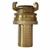 Brass Quick Coupling 1 1/4" with Locknut for Watering