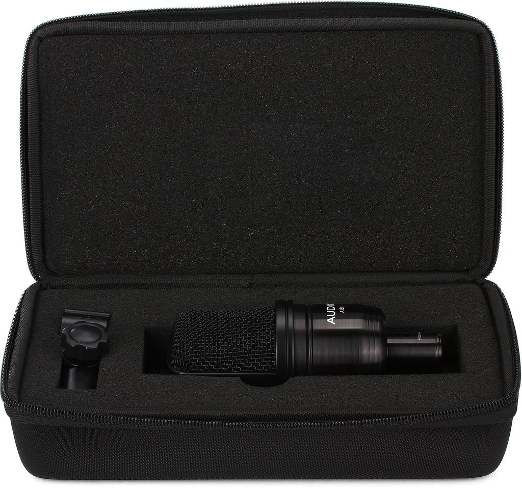 AUDIX A131 Instrument Recording Guitar Amplifier Drum Overhead for Video Distribution Studio Large Diaphragm Condenser Microphone Unidirectional Black