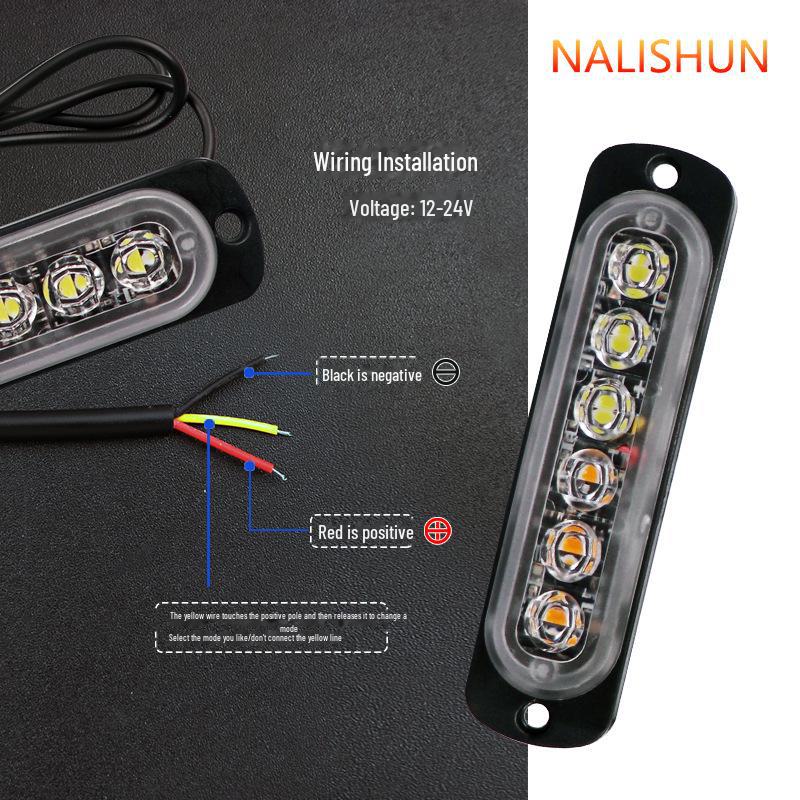 Car Laser Warning & Decorative Lights - Anti-Collision & Flashing Rear-End Safety Lights
