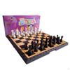 7.87 Inch International Chess, Folded Chess Board, Pawn, Set