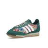 Liberty London X Adidas  SL72 OG Floral Embroidery Women Sneakers Green Collegiate-Green Cream-White JH7226