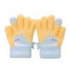 QINTIAN Baby Ages Stylish and Winter Gloves for Cold Protection and Unisex Kids' Mittens, Gloves, 3-5, Warm, Full-Finger Gloves, Cute, Warmth,