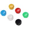 12 Arcade Joystick Game Console Buttons with Durable 30mm Replacement Buttons and Snap-in Mounting for MadCatz Joysticks