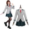 [Kamizu Ryohin] My Hero Academia Cosplay Uniform Yuei High School Class 1A Ochako Uraraka Cosplay Costume Rainy Season Wind Costume Anime Cosplay