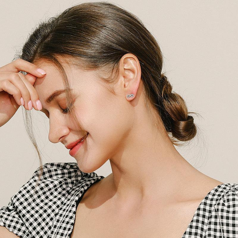 Tancise 925 Sterling Silver Turquoise Earrings Drop Earrings For Women Wedding Party Gifts