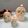 Halloween Ornament Silicone Candle Mold DIY Handmade Skull Scented Candle Soap Plaster Resin Casting Molds Home Decor Craft Gift