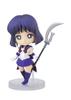 TAMASHII NATIONS Figuarts Mini Sailor Moon Super Sailor Saturn Approximately 80mm Painted Movable Figure -Eternal Edition- PVC&ABS