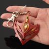 Genshin Impact Tartaglia Headwear Xiao Mask Cosplay Alloy Key Chains Pendant Toy Jewelry Gift Prop